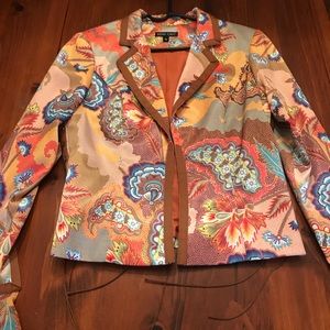 Boho Chic Blazer Multicolor